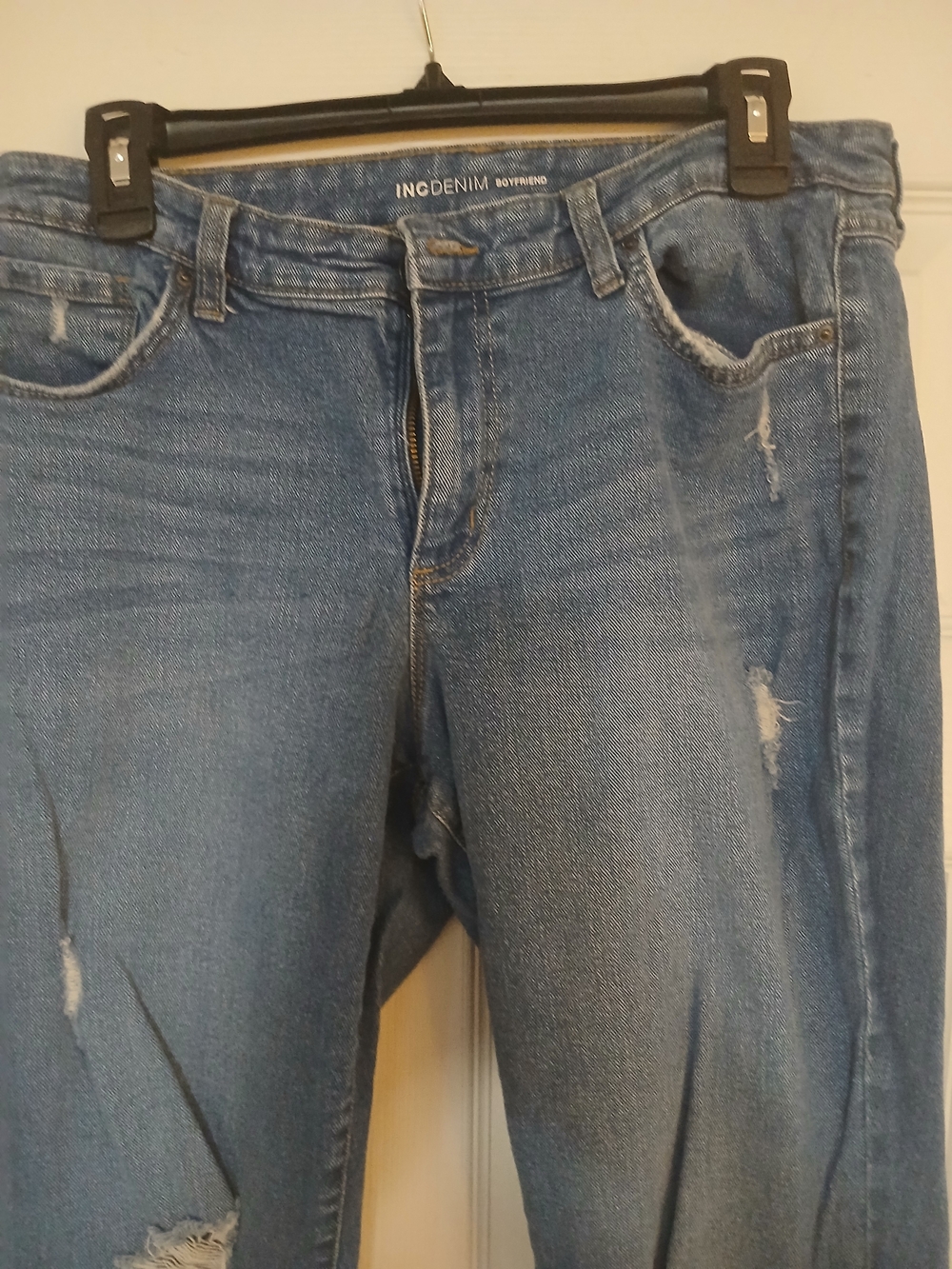 INC International Concepts Medium Blue Boyfriend Jeans